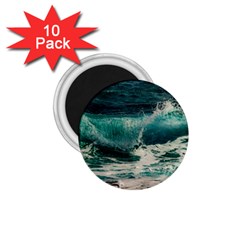 Sea Ocean Waves Seascape Beach 1 75  Magnets (10 Pack)  by danenraven