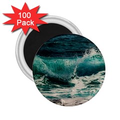 Sea Ocean Waves Seascape Beach 2 25  Magnets (100 Pack)  by danenraven