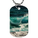 Sea Ocean Waves Seascape Beach Dog Tag (One Side) Front