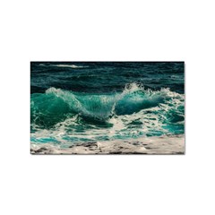 Sea Ocean Waves Seascape Beach Sticker Rectangular (100 Pack) by danenraven