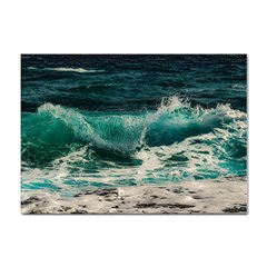 Sea Ocean Waves Seascape Beach Sticker A4 (100 Pack) by danenraven