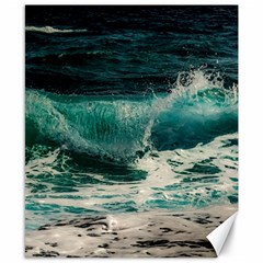 Sea Ocean Waves Seascape Beach Canvas 8  X 10  by danenraven