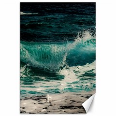 Sea Ocean Waves Seascape Beach Canvas 20  X 30  by danenraven