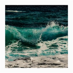 Sea Ocean Waves Seascape Beach Medium Glasses Cloth (2 Sides) by danenraven