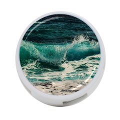 Sea Ocean Waves Seascape Beach 4-port Usb Hub (two Sides) by danenraven