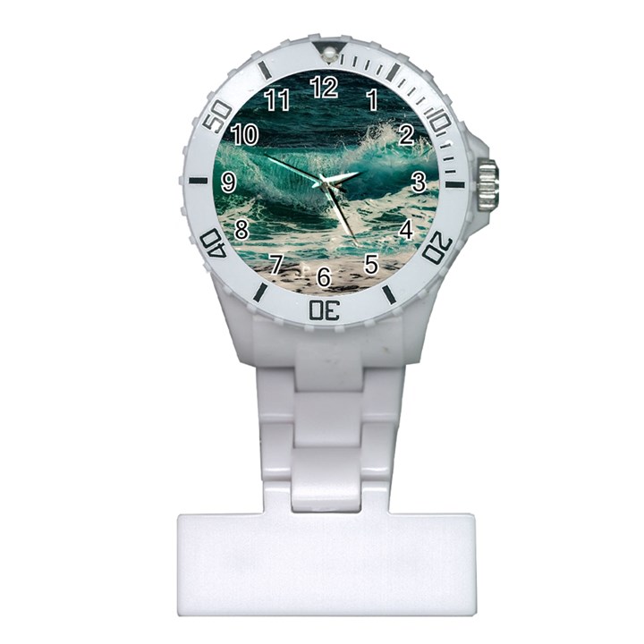 Sea Ocean Waves Seascape Beach Plastic Nurses Watch