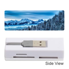 Winter Forest Mountain Snow Nature Alpine Trees Memory Card Reader (stick) by danenraven