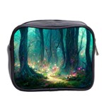 Magical Forest Forest Painting Fantasy Mini Toiletries Bag (Two Sides) Back