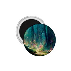 Magical Forest Forest Painting Fantasy 1 75  Magnets by danenraven