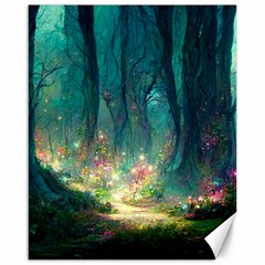 Magical Forest Forest Painting Fantasy Canvas 16  X 20  by danenraven