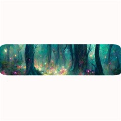 Magical Forest Forest Painting Fantasy Large Bar Mat by danenraven