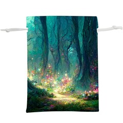 Magical Forest Forest Painting Fantasy Lightweight Drawstring Pouch (xl) by danenraven