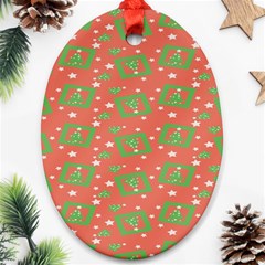 X Mas Texture Pack Ornament (oval) by artworkshop