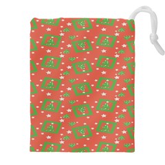 X Mas Texture Pack Drawstring Pouch (4xl) by artworkshop