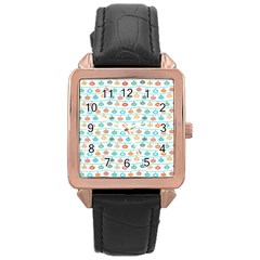 X Mas Texture Pack 2 Rose Gold Leather Watch  by artworkshop