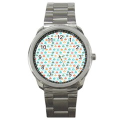 X Mas Texture Pack 2 Sport Metal Watch by artworkshop