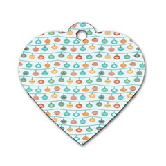 X Mas Texture Pack 2 Dog Tag Heart (one Side) by artworkshop