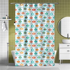 X Mas Texture Pack 2 Shower Curtain 48  X 72  (small)  by artworkshop