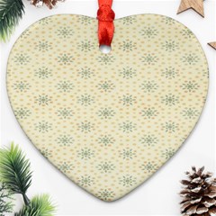 X Mas Texture Pack 3 Heart Ornament (two Sides) by artworkshop