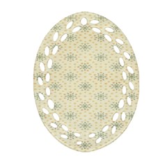 X Mas Texture Pack 3 Oval Filigree Ornament (two Sides) by artworkshop