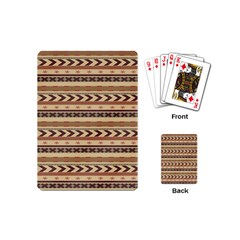 X Mas Texture Pack 4 Playing Cards Single Design (mini) by artworkshop