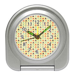  X Mas Texture Pack 5 Travel Alarm Clock by artworkshop