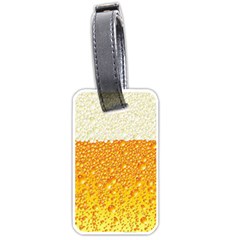 Bubble Beer Luggage Tag (one Side) by artworkshop