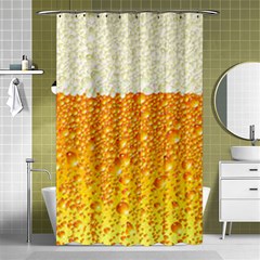 Bubble Beer Shower Curtain 48  X 72  (small)  by artworkshop