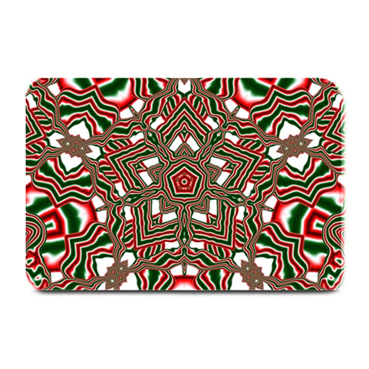 Christmas-kaleidoscope Plate Mats