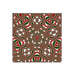 Christmas-kaleidoscope Satin Bandana Scarf 22  X 22  by artworkshop