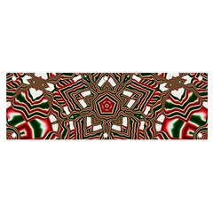 Christmas-kaleidoscope Banner And Sign 6  X 2  by artworkshop