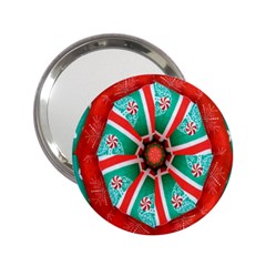 Christmas Kaleidoscope 2 25  Handbag Mirrors by artworkshop