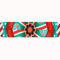 Christmas Kaleidoscope Large Bar Mat by artworkshop