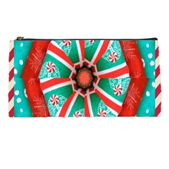 Christmas Kaleidoscope Pencil Case by artworkshop