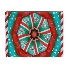 Christmas Kaleidoscope Cosmetic Bag (xl) by artworkshop