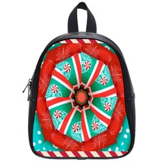 Christmas Kaleidoscope School Bag (small) by artworkshop