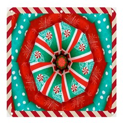 Christmas Kaleidoscope Banner And Sign 4  X 4  by artworkshop