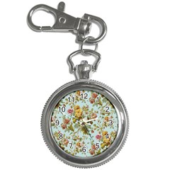 Flowers Vintage Floral Key Chain Watches by artworkshop