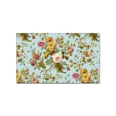 Flowers Vintage Floral Sticker Rectangular (100 Pack) by artworkshop