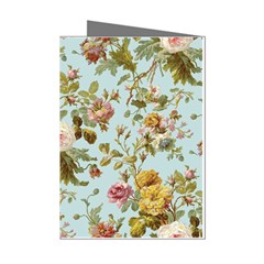 Flowers Vintage Floral Mini Greeting Cards (pkg Of 8)