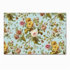 Flowers Vintage Floral Postcard 4 x 6  (pkg Of 10) by artworkshop