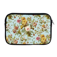 Flowers Vintage Floral Apple Macbook Pro 17  Zipper Case by artworkshop