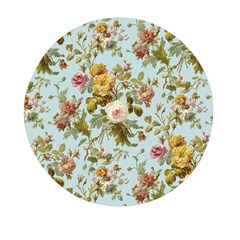 Flowers Vintage Floral Mini Round Pill Box (pack Of 5) by artworkshop