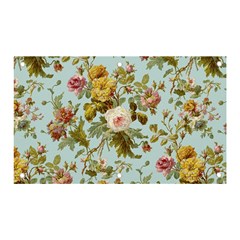 Flowers Vintage Floral Banner And Sign 5  X 3 