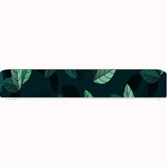 Leaves Pattern Small Bar Mat by artworkshop