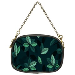 Leaves Pattern Chain Purse (one Side) by artworkshop