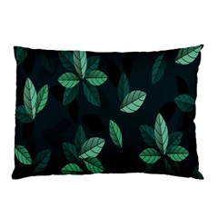 Leaves Pattern Pillow Case by artworkshop