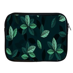 Leaves Pattern Apple Ipad 2/3/4 Zipper Cases by artworkshop