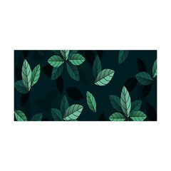 Leaves Pattern Yoga Headband by artworkshop