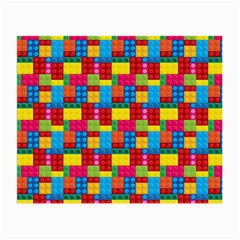 Lego Background Small Glasses Cloth by artworkshop